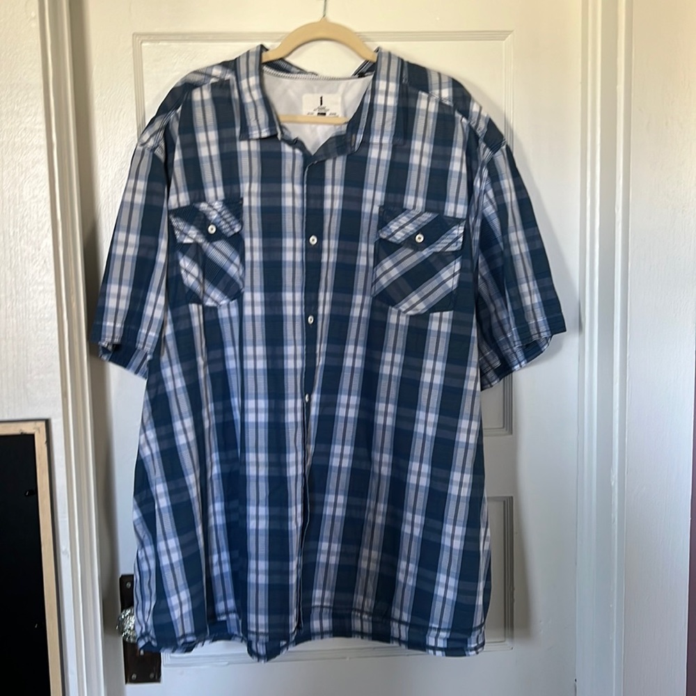 4XL Button-up Men’s Shirt